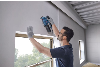 Орбитален шмиргл Bosch Professional GSS 20-18 A, 200W, 90 x 183 mm, сина