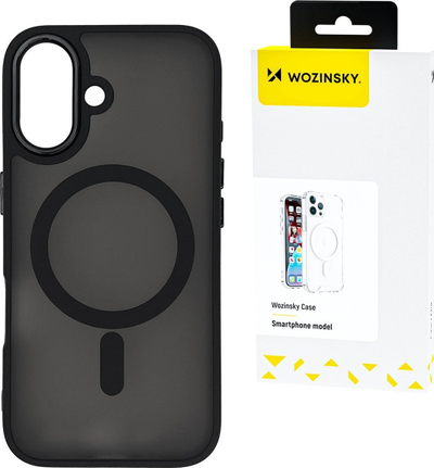 Kapotë telefoni Wozinsky Fashion MagSafe, Samsung Galaxy S25, TPU, e zezë