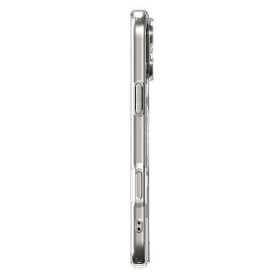 Mbrojtëse telefoni Spigen Ultra Hybrid MagSafe për iPhone 17 Pro, transparente, Frost White