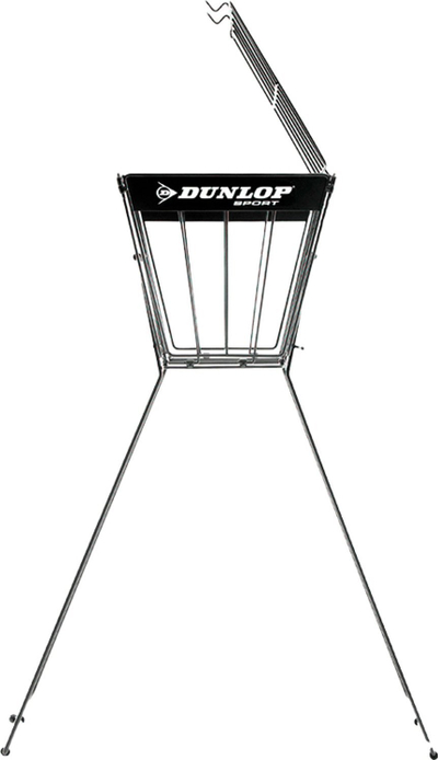 Shportë tenisi Dunlop Pick Up Ball Basket, metal, palosëse, e zezë