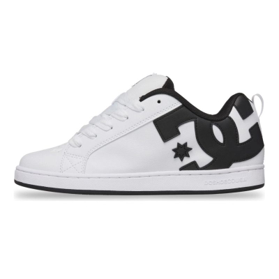 Atlete DC Shoes Court Graffik, skate, bardh e zi
