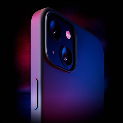 Заштитна маска за телефон 3MK Matt Case Pro за iPhone 13, TPU, мат, црна