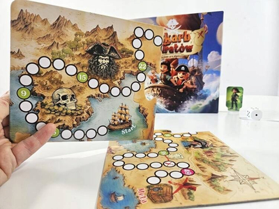 Loja me shah Pirate Treasure Alexander Pirates, për familje, shumëngjyrëshe