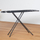 Dërrasë hekurosjeje Taurus Argenta Black, 32x110cm, lartësi e rregullueshme, e zezë