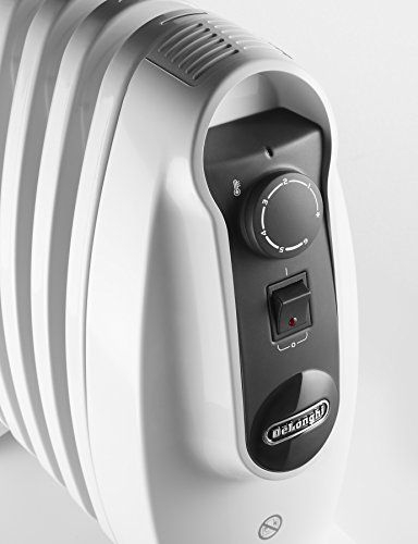 Ngrohës me vaj Delonghi Nano, 500W, i vogël, i bardhë