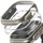 Mbulesë ore inteligjente Ringke Slim, Apple Watch Ultra 49mm, set 2 copë, transparente edhe gri titanium