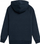 Bluzë me kapuç për çuna 4F Jr 4FJSS23TSWSM220, pambuk, me xhep kangur, blu navy