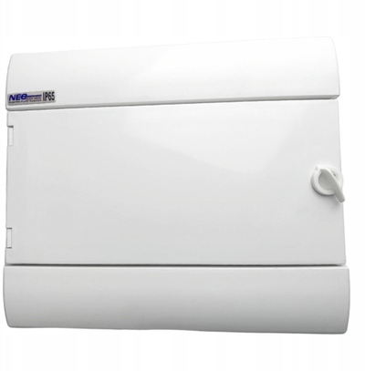 Kuti shpërndarëse Electro-Plast RHp-12/B 6075, 12 module, IP65, për tu fut ke muri