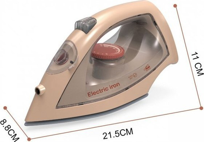 Hekur lodër WOOPIE Mini Iron, me spraj, dritë edhe zë, bezhë