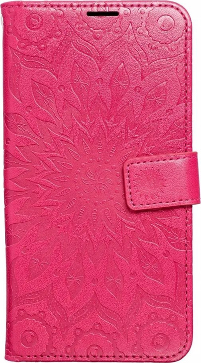 Kaburja Mezzo Book për Samsung Galaxy S24, me xhepa për karta, mandala magenta