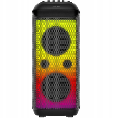 Kuti boksi Bluetooth Sencor Partybox, 250W, karaoke, e zezë