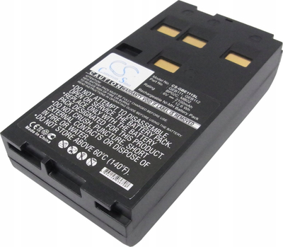 Bateri matëse Leica Ni MH, 6.0V, 2100mAh, e verdhë