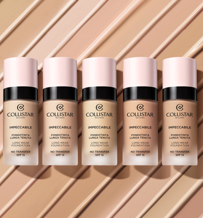 Fondatinë Collistar Impeccabile Long Wear 3G Natural Gold, SPF 15, 30ml