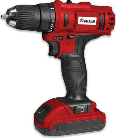 Vidërrues baterie Vertex VWK21LI-2, 21V, 2x1.7Ah, i kuq