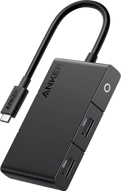 USB HUB Anker 332 USB C 5 në 1, HDMI 4K, 5 Gbit/s, i zi