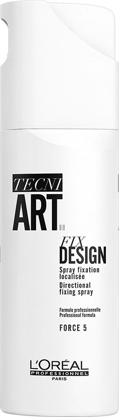 Sprej flokësh L'Oreal Professionnel Tecni Art Fix Design, fiksim shumë i fortë, 200 ml, i tejdukshëm