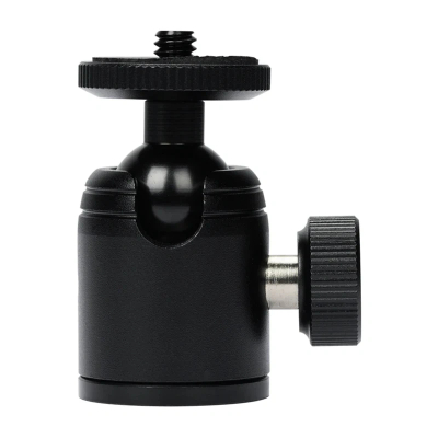Kokë trefike OBSBOT Mini Ball Head, alumini, filetë 1/4", e zezë