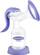 Рачна пумпа за гради Lansinoh Manual Breast Pump, со 2 фази, без BPA, бела