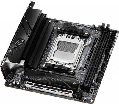 Pllakë amë ASRock A620I LIGHTNING WIFI, Wi-Fi 6E, 2.5 Gb/s LAN, RGB, e zezë