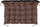 Jastëk kopshti PODO Garden Cushion PODOGRNAPAL120/80BRA, 120x80cm, që s’e ha uji, ngjyrë kafe