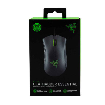 Maus Razer DeathAdder Essential - USB, e zezë