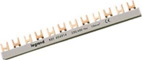 Shinë lidhëse Legrand BI2-16, 2P 80A, 16mm² 56 module, bakër