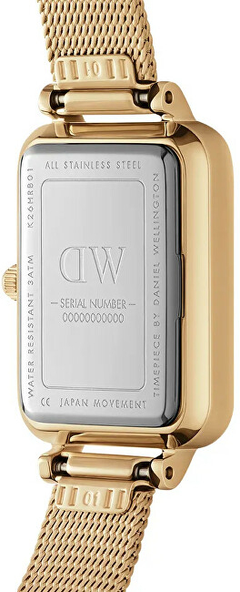 Orë dore Daniel Wellington Pressed Piano Lumine DW00100582