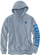 Bluzë me kapuç Carhartt Rain Defender C Graphic, kundra ujit, për burra, blu e çelët