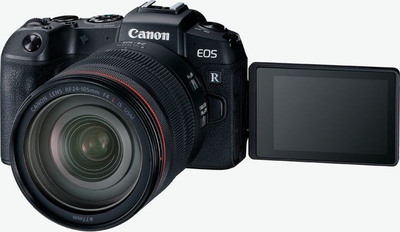 Kamerë mirrorless Canon EOS RP, 26.2MP, video 4K, me lente RF 24-105mm, e zezë
