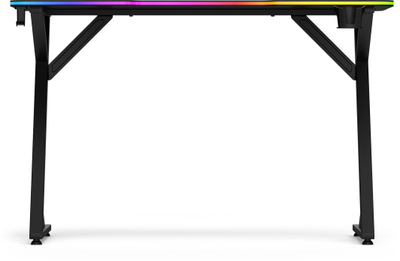 Tavolinë gaming SENSE7 VOLT RGB, 120x60 cm, me ndriçim RGB, e zezë