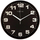 Orë muri Nextime Dash Black 3053zw, e zezë