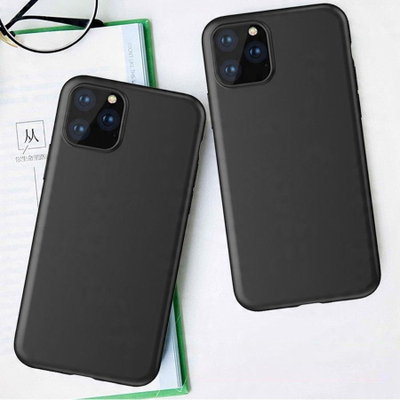 Këllëf telefoni Soft për Xiaomi Poco M3 Redmi 9T, xhel fleksibël, i hollë, i zi