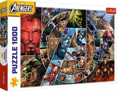 Puzzle Trefl Avengers Heroes, 1000 pjesë, shumëngjyrësh