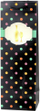 Qese dhurate per shishe vere me pika, 35 x 12 x 9 cm, shumeengjyrshe