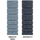 Rezervuar uji shiu Prosperplast Tower Stone, 350L, plastikë dekorative, antracit