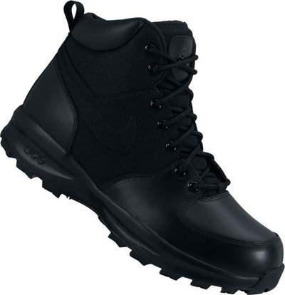 Çizme Nike Manoa, mesh edhe lëkurë sintetike, UK 10.5, të zeza