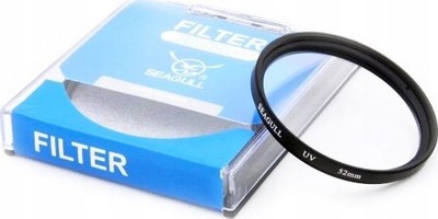 Filtër UV Seagull SHQ, 77mm, për aparat e camcorder, i zi