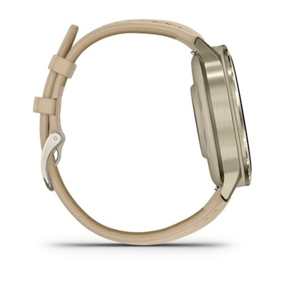 Ora inteligjente Garmin Venu 4, GPS, 12 ditë bateri, bezhë