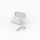 Kufje in ear AKAI BTE J10W, True Wireless, Bluetooth, të bardha