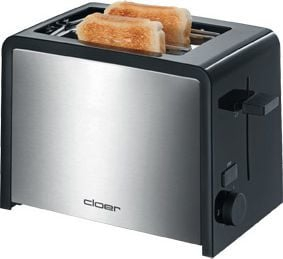 Toster Cloer 3210, 825W, me tabaka thërrimesh, i bardhë