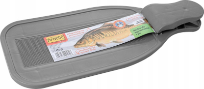 Dërrasë kuzhine Practic për filetu peshkun, antibllokim, 44.5 × 18 cm, gri