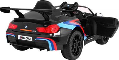 Makine elektrike për kalamaj BMW M6 GT3, 12V, me pult, e zezë
