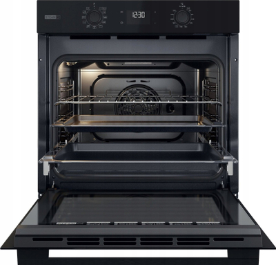 Furrë inkastruese Whirlpool OMSK58CU1SB, 71L, A+, e zezë