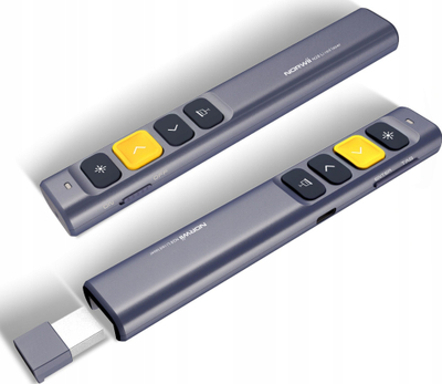 Prezantues me lazer Norwii N28, wireless, USB C, i zi