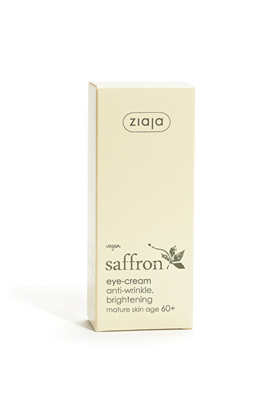 Krem për sy Ziaja Saffron Brightening Anti-Wrinkle, 15 ml