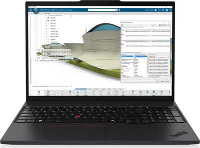 Laptop Lenovo ThinkPad P16s Gen 4, 16", Intel Core Ultra 7, i zi