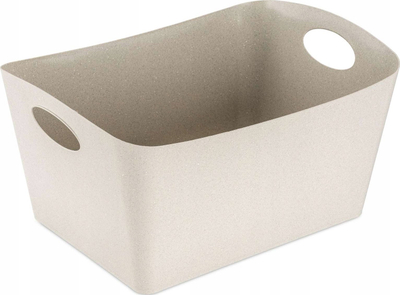 Kuti storage Koziol Boxxx L Organic, 15L, 31 x 48 x 23.7 cm, bezhë