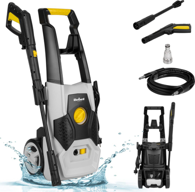 Lavastres elektrik Rebel LT503B, 1800W, 140 bar, gri e zezë