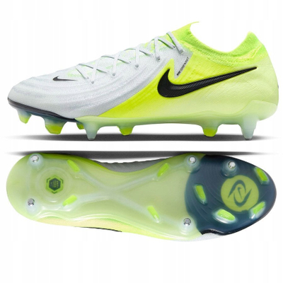 Këpucë futbolli Nike Phantom GX II Elite SG për burra, tokë e butë, të bardha