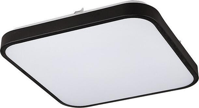 Llambë tavanore Nowodvorski Agnes Square, LED 16W, 33.5x33.5cm, e zezë